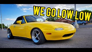 I SLAM MY MIATA! RACELAND ULTIMO AND FENDER ROLL - WE GO LOW!