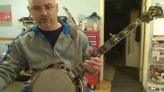 LOTW - Banjo Lessons: Scruggs style up-the-neck single-string licks (Part 2)