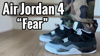 Air Jordan 4 “Fear” 2024 Review & On Feet