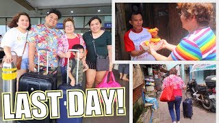 HINATID NAMIN SI MAMA SA AIRPORT (BUHAY NG OFW) | LC VLOGS #273