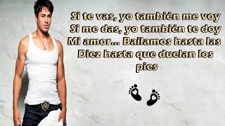 Enrique Iglesias - Duele el corazón ft. Wisin (Letra-Lyrics)