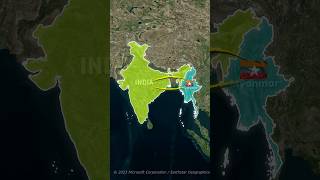 Why couldn't Myanmar become a part of India? #shorts