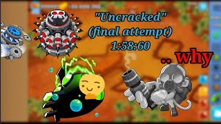 "Uncracked" | (Final Attempt) Top 20! 1:58:60