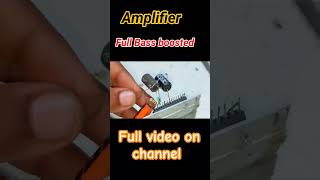 How to make amplifier at home