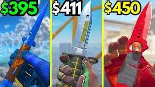 BEST Budget KNIFE & GLOVE COMBOS Under $500 (CS2 CHEAP KNIFE + GLOVES COMBO 2024)