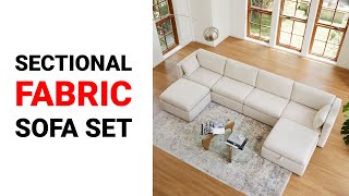 CHITA Oversized Sectional Fabric Sofa Set Buying Guide