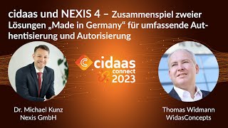 cidaas und NEXIS 4