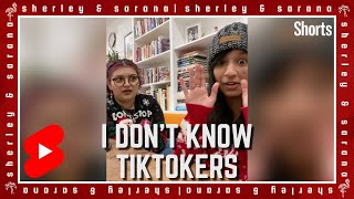 she doesn't know tiktokers...