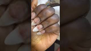 Nail Day Vlog #subscribe #explore #nudeacrylic #acrylicnails #springnails