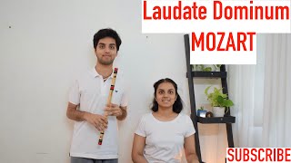 Laudate Dominum- W. A. Mozart- Indian Flute and Piano