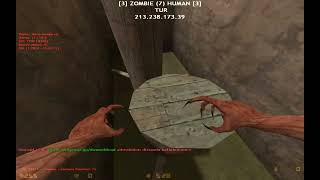 Counter Strike 1.6 - Zombie Escape Mod - Map: ze_jurassicpark_edation Dawn of Dead