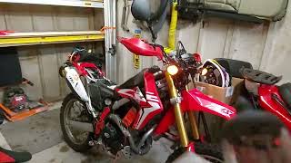 Crf250l not starting