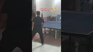 Smash Backhand 🔥🤪 #pingpong #tabletennis #part #games #badminton #sportshighlights #indonesiasports