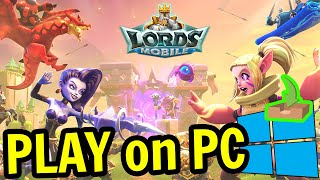 🎮 How to PLAY [ Lords Mobile: Kingdom Wars ] on PC ▶ DOWNLOAD and INSTALL