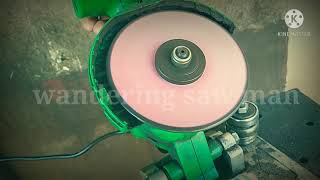 Chain Grinding Wheel rotation In Slow Motion 😁