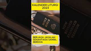 BACAAN INJIL, SABTU 02 DESEMBER 2023 #doa #katholik #katolikmedia#umatkatolik #kalenderliturgi