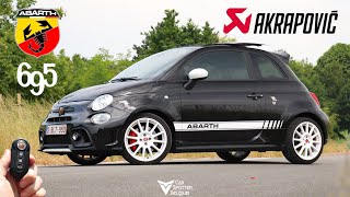 Abarth 695 Esseesse REVIEW! | 180hp | Walkaround, interior - exterior & POV Drive!