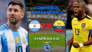 ARGENTINA X EQUADOR - AO VIVO (COPA AMÉRICA 2024)