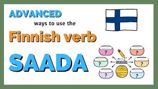 Learn new ways to use the Finnish verb SAADA