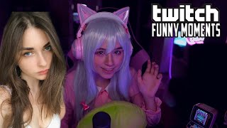 AhriNyan смотрит: Топ Моменты с Twitch | Пригласили к Президенту | Неудачный Кукинг