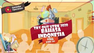 Ganesha Operation - Pembahasan Materi Try Out UTBK 2020 ke 5 - TPS - Bahasa Indonesia