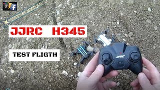 JJRC H345 FOLDABLE DRONES PACK ,TOMTOP, TEST FLIGHT