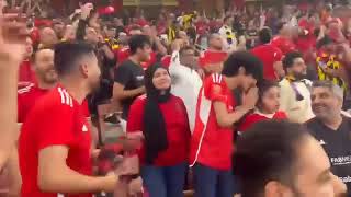 جمهور الاهلي المصري يسكت جماهير الاتحاد السعودي