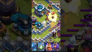 بهترین روش حمله در کلش آف کلنز               Clash of clans #viral#shorts