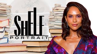 Lesley-Ann Brandt Shows Off Her Eclectic Book Collection | Shelf Portrait | Marie Claire