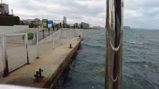 WALKING IN THE RELAXING WAVE SOUNDS OF THE BOSPHORUS / Istanbul Bakirkoy Vlog Visual Tour