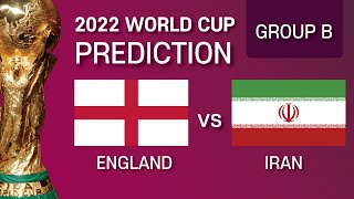 ⚽️WORLD CUP 2022(Group B) England vs Iran PREDICTION Qatar Simulation Harry Kane Azmoun