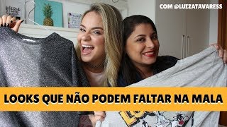 Looks para levar na mala com Luiza Tavares | Voando a Dois