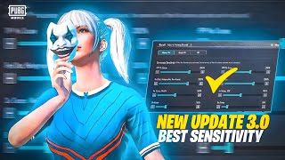 3.0 UPDATE 🔥 Best Zero Recoil Sensitivity CODE + Control settings for Pubg Mobile/BGMI in 2024