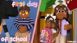 🦺FIRST DAY of SCHOOL ROUTINE *ID CARDS..SAFETY PATROL* Roblox Bloxburg Roleplay #roleplay