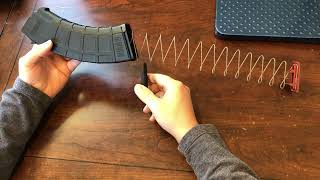 Magpul PMAG 30 AK/AKM MOE, 7.62x39- Assembly/ Disassembly