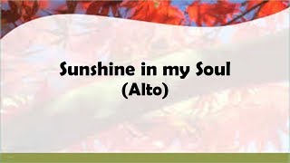 Sunshine in my Soul (ALTO)