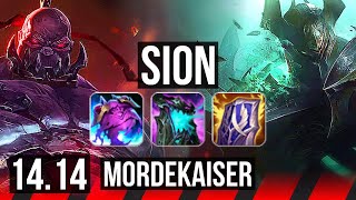 SION vs MORDEKAISER (TOP) | 7/1/1, Godlike | VN Challenger | 14.14