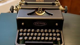 Rare 1850 German Typewriter Steals the Show at Antique Market