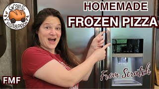 Homemade Frozen Pizzas  - The Perfect EASY Freezer Meal!