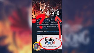 Silksong Announcement? Nintendo Indie Direct #shorts #nintendo #indieworld