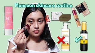 Prep your Skin for *Monsoon|| Hygiene, Diets, Detan Routine, Makeup Essentials etc