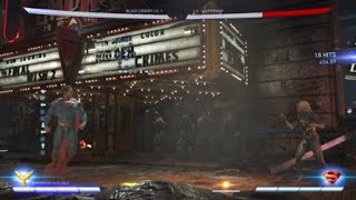 Injustice 2: Black Canary Midscreen Combo (18-Hits, 454.89 Damage)