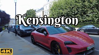 Most Expensive area in London Kensington | London Walking Tour | 4K Walk