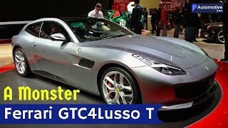 [ A MONSTER ]  Ferrari GTC4Lusso T Review Paris Motor Show