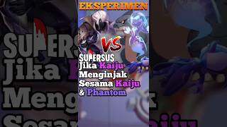 Eksperimen jika Kaiju menginjak Kaiju & Role Phantom di game Super Sus #shorts #supersus