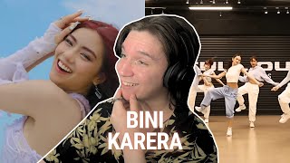 DANCER REACTS TO #BINI: 'Karera' MV & Dance Practice & 'Cherry On Top' Teaser