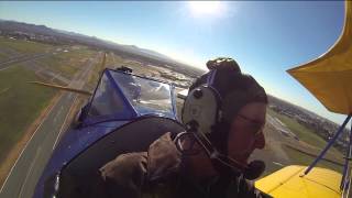 Clint Walkers Boeing-Stearman Model 75 Flight December 23rd 2014