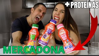 PROBAMOS LOS BATIDOS +PROTEÍNAS DE MERCADONA