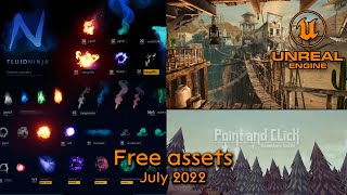 Unreal Engine free assets July 2022