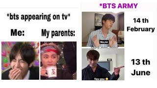 BTS relatable memes 😑